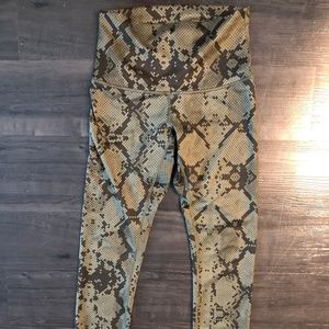 Lululemon snakeskin pant - WORN ONCE!